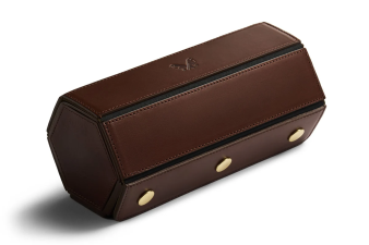 BENNETT WINCH TRIPLE WATCH ROLL, BROWN