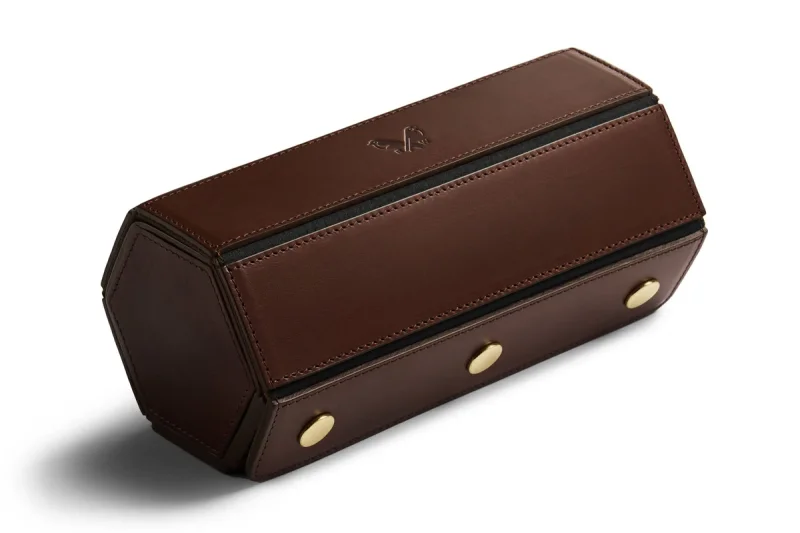 BENNETT WINCH TRIPLE WATCH ROLL, BROWN