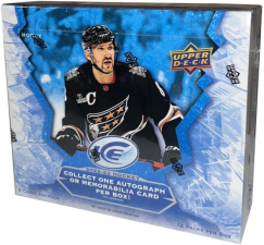 UPPER DECK ICE HOCKEY HOBBY BOX PREMIUM TRADING CARD COLLECTION 2022-23