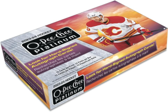 UPPER DECK O-PEE-CHEE OPC PLATINUM HOBBY BOX PREMIUM HOCKEY CARD COLLECTION 2023 24