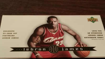 UPPER DECK LEBRON JAMES 2003 ROOKIE CARD SET COMPLETE 32-CARD COLLECTION FOR BASKETBALL FANS