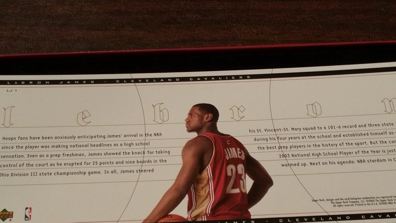 UPPER DECK LEBRON JAMES 2003 ROOKIE CARD SET COMPLETE 32-CARD COLLECTION FOR BASKETBALL FANS