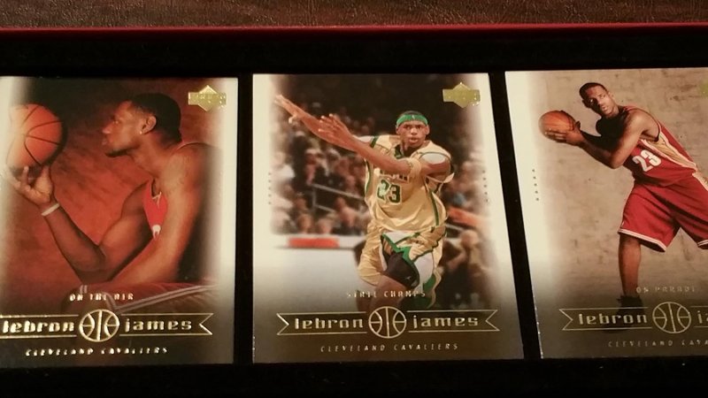 UPPER DECK LEBRON JAMES 2003 ROOKIE CARD SET COMPLETE 32-CARD COLLECTION FOR BASKETBALL FANS