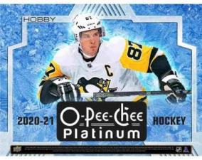UPPER DECK O-PEE-CHEE PLATINUM HOCKEY HOBBY BOX TRADING CARDS COLLECTOR SET 2020-21