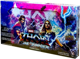 UPPER DECK MARVEL STUDIOS THOR LOVE AND THUNDER HOBBY BOX COLLECTIBLE TRADING CARDS 2023