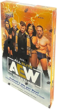 UPPER DECK AEW WRESTLING HOBBY BOX PREMIUM AEW TRADING CARDS COLLECTOR SET 2024