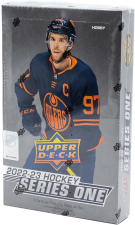 UPPER DECK SERIES 1 NHL HOCKEY HOBBY BOX - 24 PACKS PER BOX 2022 23