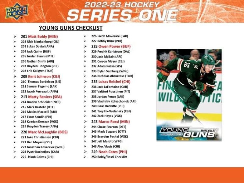 UPPER DECK SERIES 1 HOCKEY TIN OFFICIAL TRADING CARD COLLECTOR S BOX 2023