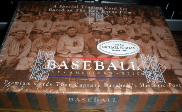 UPPER DECK BASEBALL THE AMERICAN EPIC 81-CARD SET BY UPPER DECK HISTORIC BASEBALL TRADING CARDS