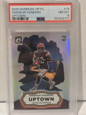 DONRUSS OPTIC - UPTOWNS SHEDEUR SANDERS #18 (RC) 2025 PANINI