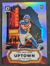 DONRUSS OPTIC CAM SKATTEBO UPTOWN RC #5 SSP GIANTS 2025