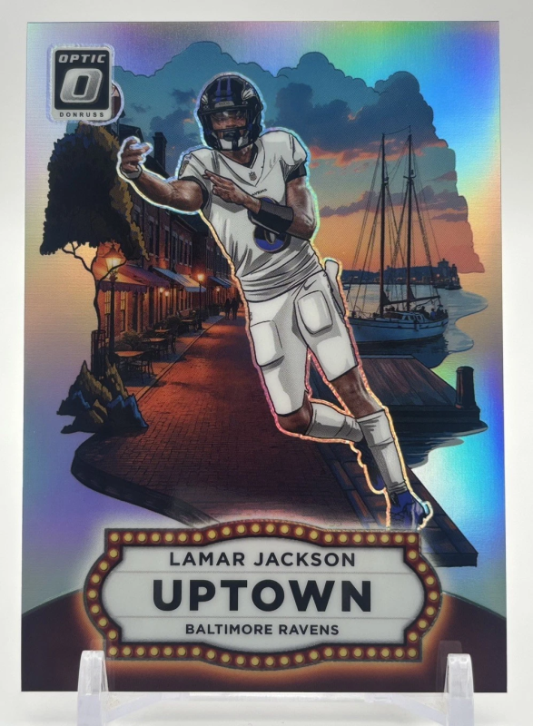 DONRUSS OPTIC - UPTOWNS LAMAR JACKSON #13 2025