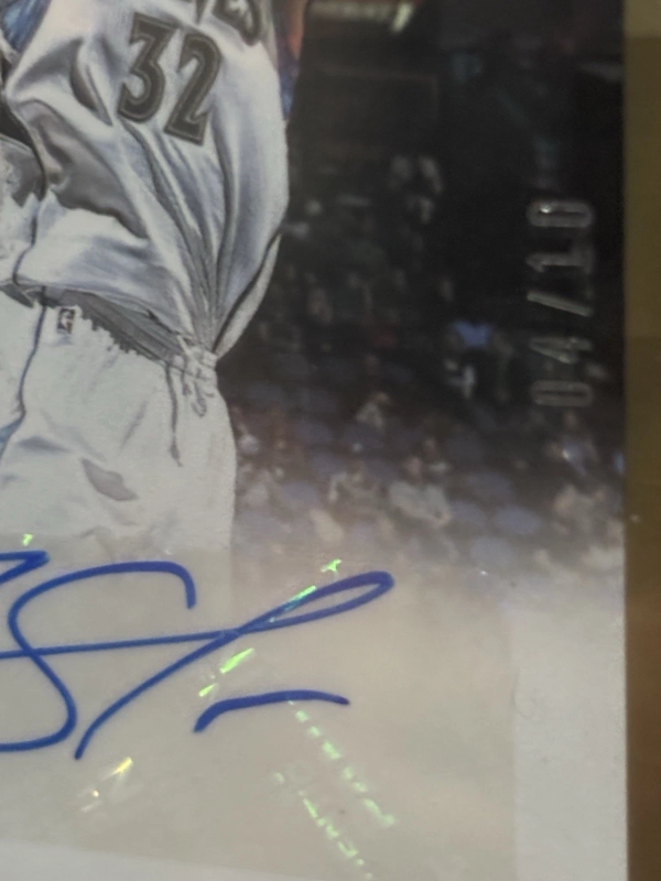 DONRUSS ELITE DOMINATOR SIGNATURES GOLD RC 4/10 BGS 9 2015-16 KARL-ANTHONY TOWNS