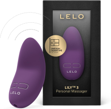 LELO LILY 3 MINI BULLET VIBRATOR DISCREET PERSONAL MASSAGER IN DARK PLUM COLOR