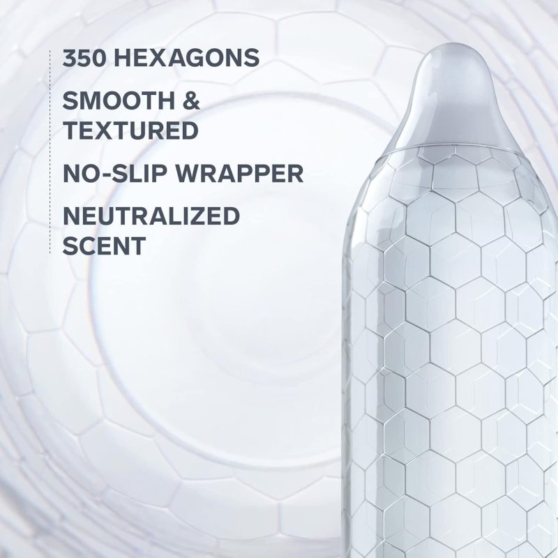 LELO HEX ORIGINAL ULTRA THIN CONDOMS STRONG, DURABLE 36 PACK FOR ENHANCED PROTECTION