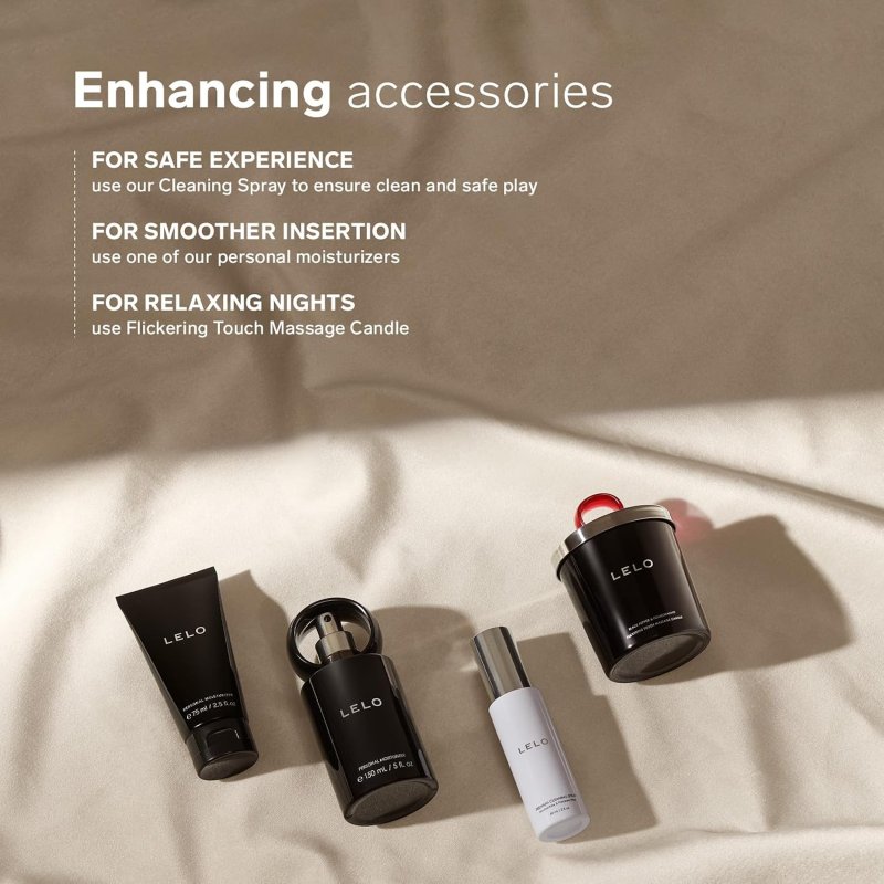 LELO WATER-BASED PERSONAL LUBRICANT WITH ALOE VERA FOR WOMEN MEN, 75ML, PACK OF 2