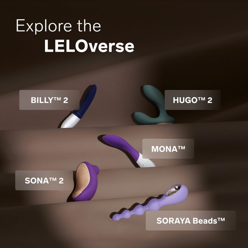 LELO MIA 3 MINI PERSONAL MASSAGER DISCREET BLACK CLITORAL VIBRATOR FOR INTIMATE USE