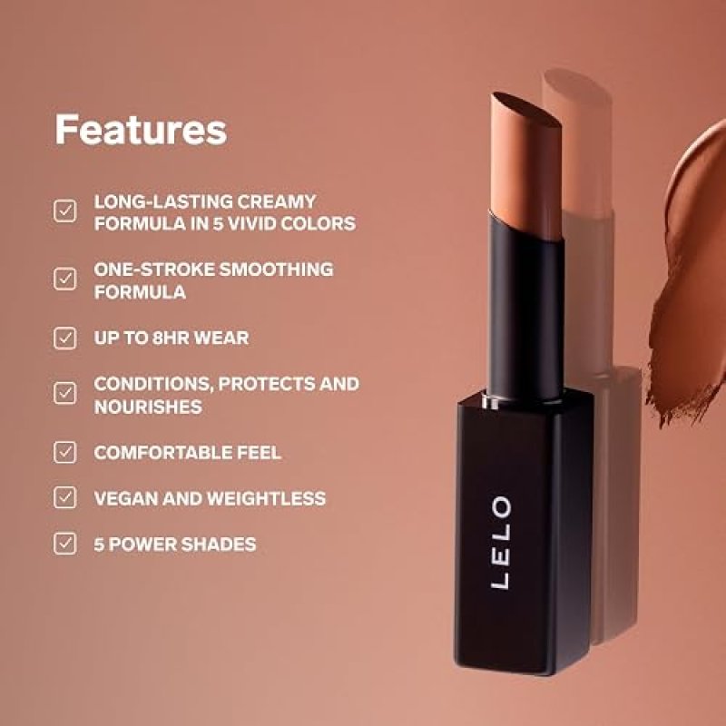 LELO STYLO NOTORIOUS CREAMY MATTE LIPSTICK LONG LASTING, VIBRANT LIP COLOR