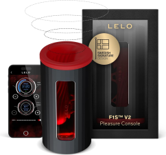 LELO F1S V2 APP-CONTROLLED MASTURBATOR WITH SENSONIC CONSOLE RED EDITION