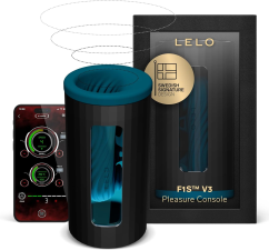LELO F1S V3 AI PLEASURE CONSOLE AUTOMATIC MALE MASTURBATOR IN TEAL COLOR