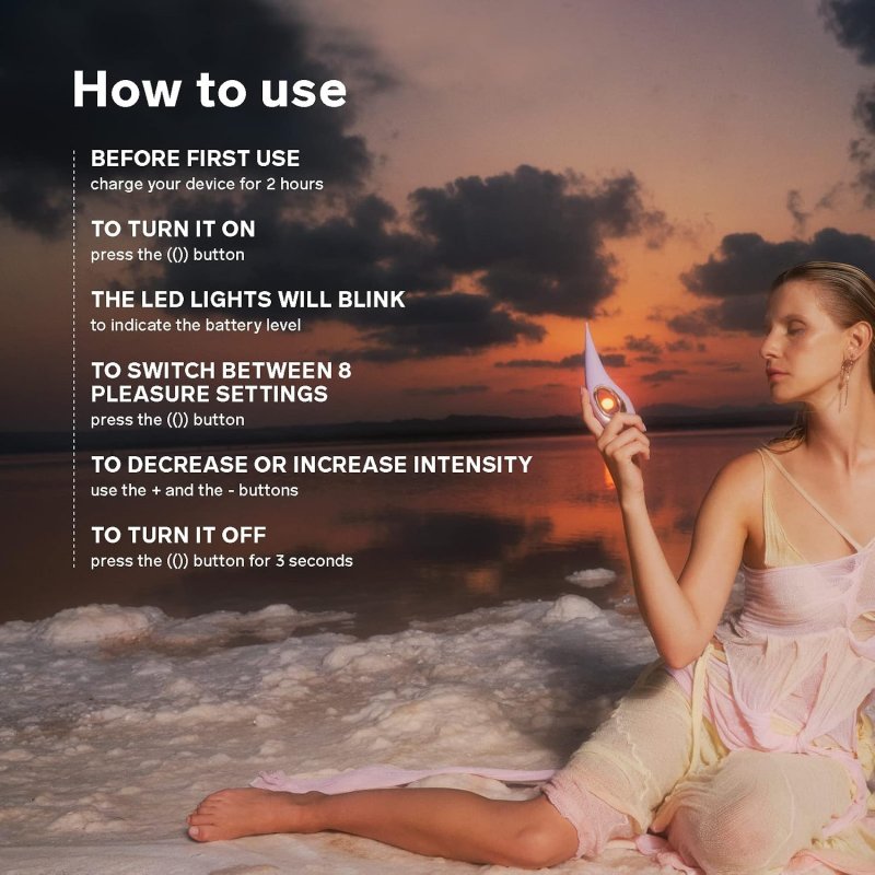 LELO DOT AQUA CLITORAL VIBRATOR PINPOINT CLITORAL MASSAGER FOR TARGETED STIMULATION