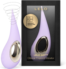 LELO DOT CLITORAL VIBRATOR PINPOINT LILAC CLITORAL MASSAGER FOR INTENSE PLEASURE