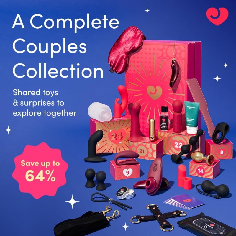 WOMANIZER LOVEHONEY COUPLES SEX TOY ADVENT CALENDAR 2026 24 DAYS OF TOYS WORTH OVER 600