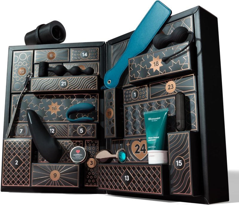 WOMANIZER LUXURY 24-DAY SEX TOY ADVENT CALENDAR 2026 OVER 900 VALUE FOR WOMEN