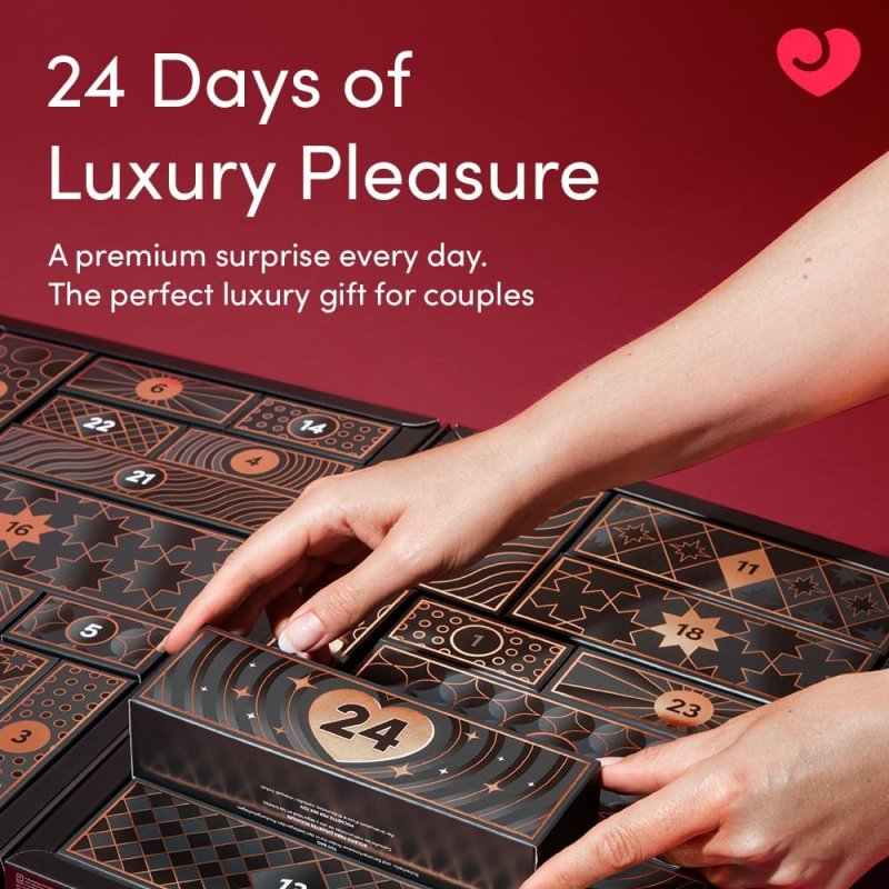 WOMANIZER LUXURY 24-DAY SEX TOY ADVENT CALENDAR 2026 OVER 900 VALUE FOR WOMEN