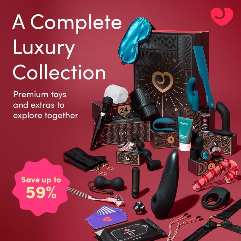 WOMANIZER LUXURY 24-DAY SEX TOY ADVENT CALENDAR 2026 OVER 900 VALUE FOR WOMEN