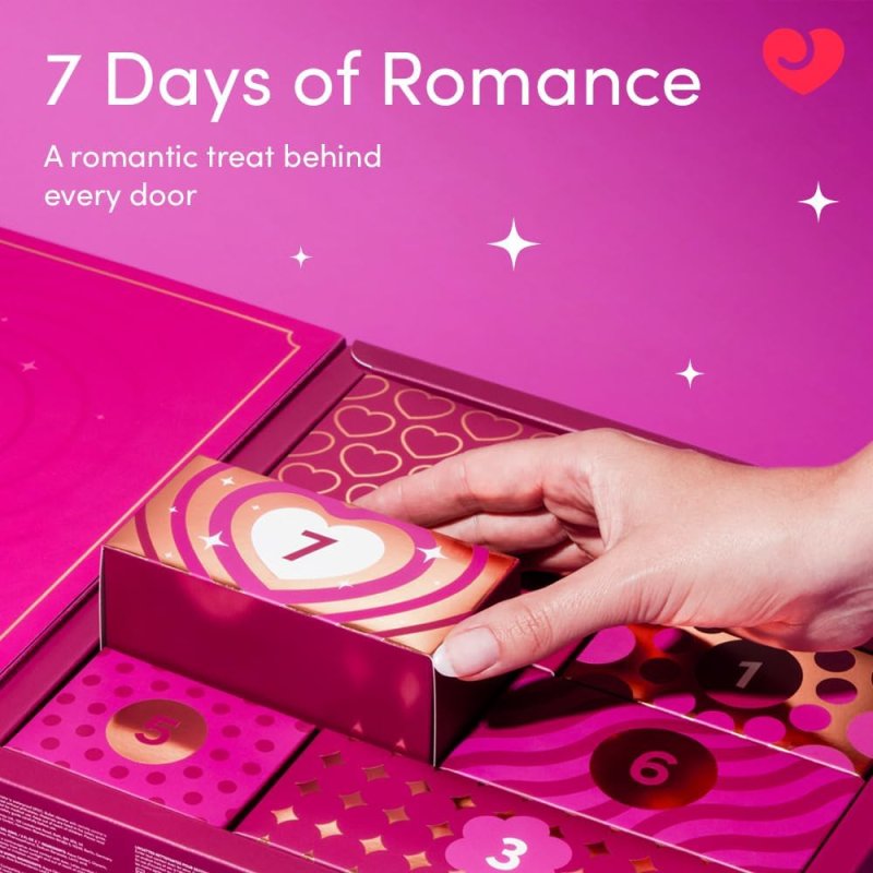 WOMANIZER ROMANCE 7 DAY ADVENT CALENDAR 2026 FOR COUPLES OVER 250 VALUE GIFT SET