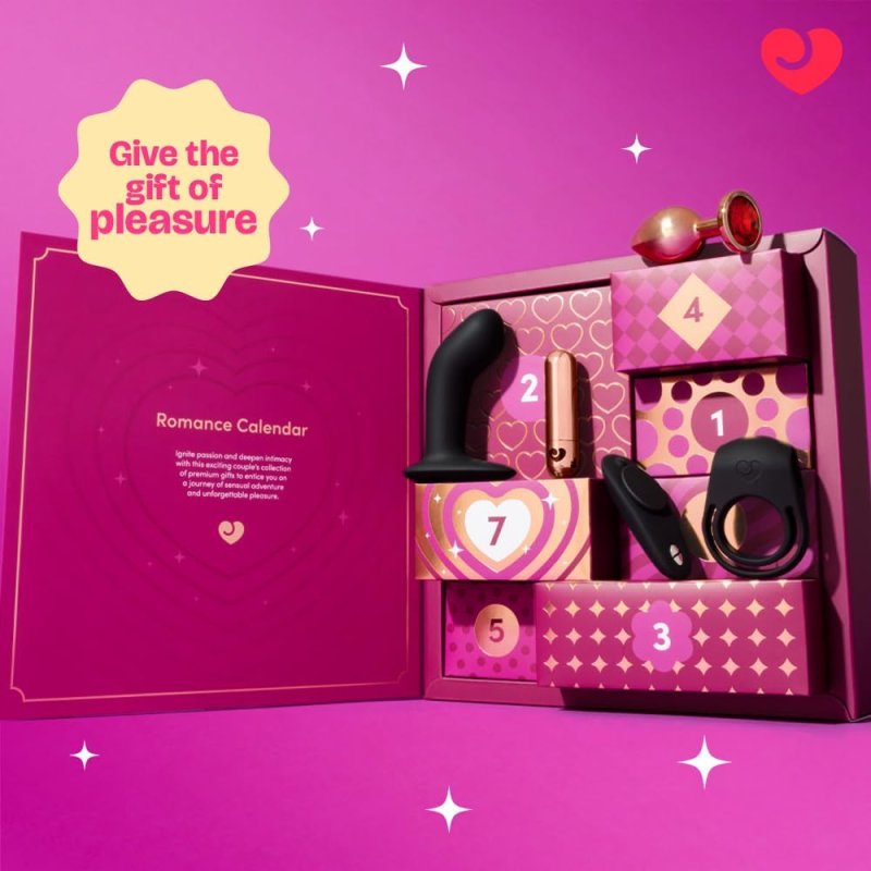 WOMANIZER ROMANCE 7 DAY ADVENT CALENDAR 2026 FOR COUPLES OVER 250 VALUE GIFT SET