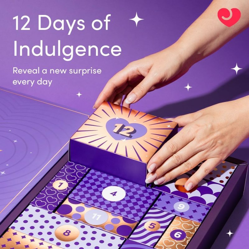 WOMANIZER LOVEHONEY INDULGE 12-DAY SEX TOY ADVENT CALENDAR FOR WOMEN OVER 300 VALUE