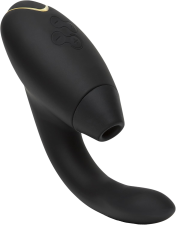 WOMANIZER INSIDEOUT CLITORAL G-SPOT VIBRATOR WITH 12 LEVELS BLACK ADULT SEX TOY