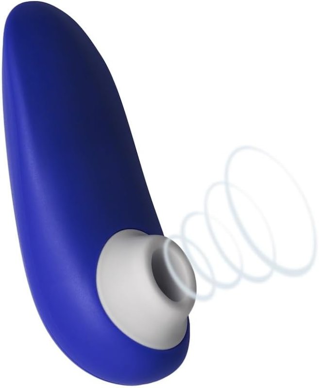 WOMANIZER STARLET 2 CLITORAL STIMULATOR VIBRATOR BLUE CLIT SUCKER FOR WOMEN