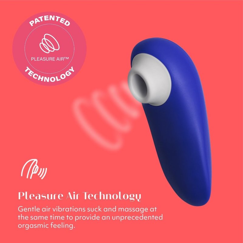 WOMANIZER STARLET 2 CLITORAL STIMULATOR VIBRATOR BLUE CLIT SUCKER FOR WOMEN