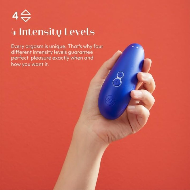 WOMANIZER STARLET 2 CLITORAL STIMULATOR VIBRATOR BLUE CLIT SUCKER FOR WOMEN