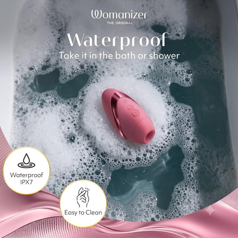 WOMANIZER NEXT LIBERTY PINK CLITORAL SUCKING TOY POWERFUL CLIT STIMULATOR FOR WOMEN