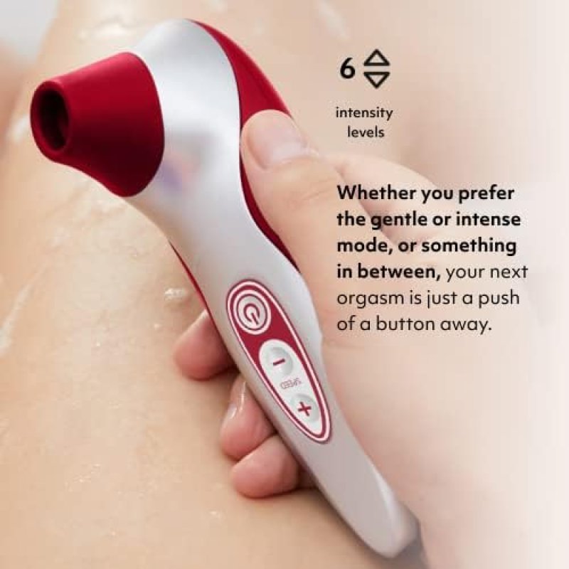 WOMANIZER POW MINT MALE MASTURBATOR WOMANIZER PRO40 RED CLITORAL SUCKER BUNDLE