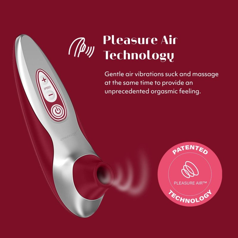 WOMANIZER PRO40 RED CLITORAL SUCKER WE-VIBE TANGO X RED BULLET VIBRATOR BUNDLE FOR WOMEN