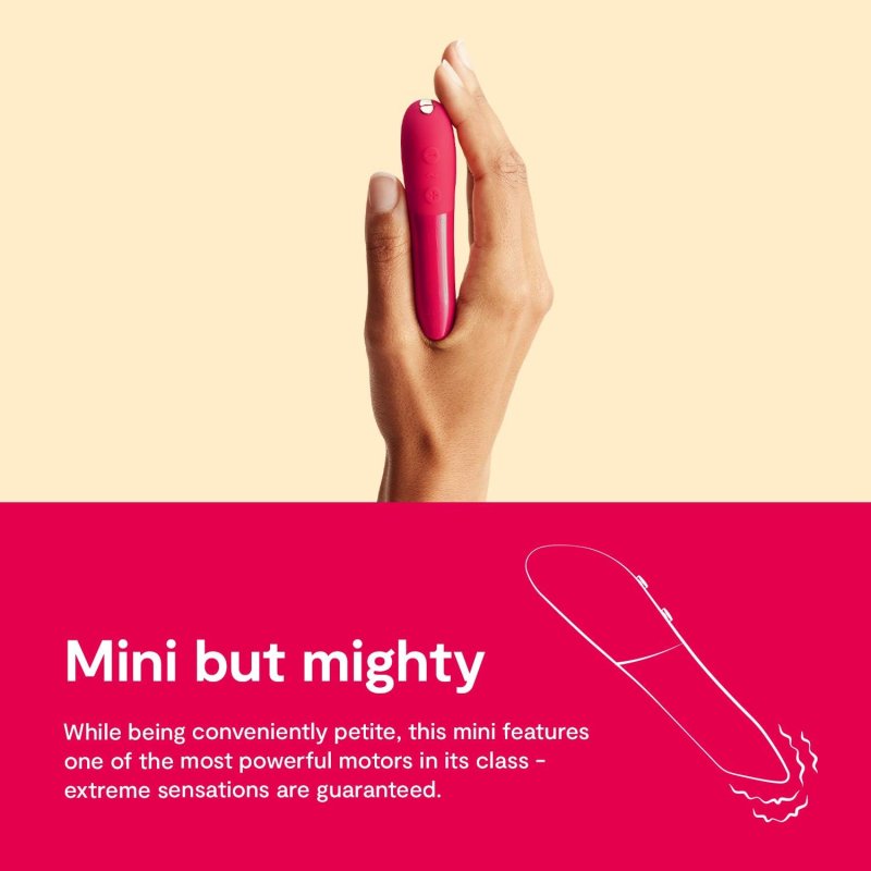 WOMANIZER PRO40 RED CLITORAL SUCKER WE-VIBE TANGO X RED BULLET VIBRATOR BUNDLE FOR WOMEN