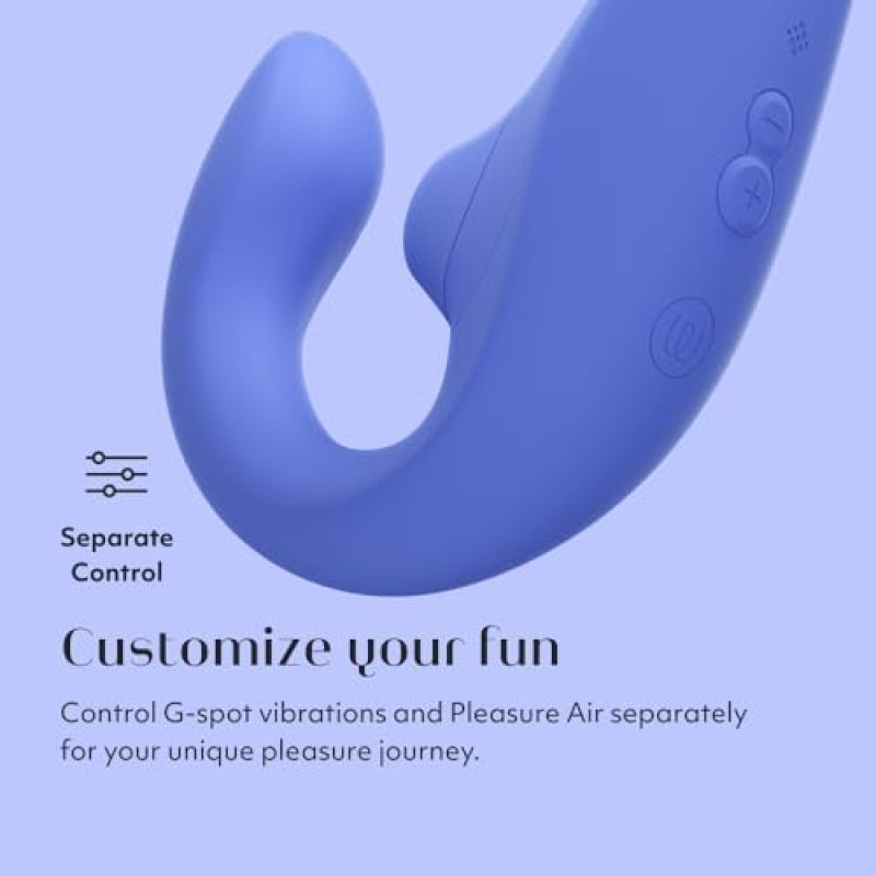 WOMANIZER BLEND BLUE RABBIT VIBRATOR PRO40 BLACK CLITORAL SUCKER BUNDLE FOR WOMEN