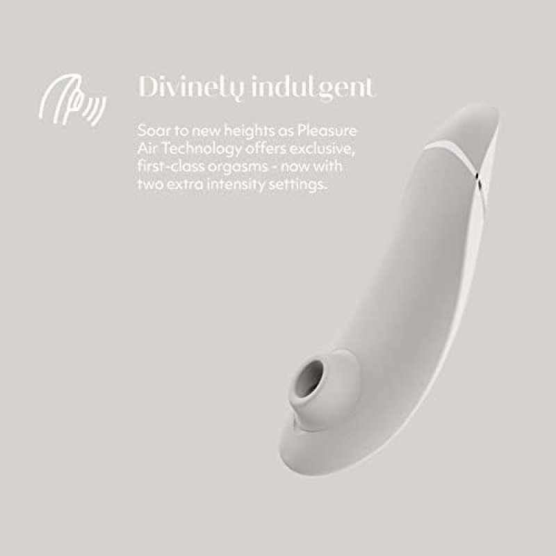 WOMANIZER PREMIUM 2 GRAY CLITORIS SUCKER DUO 1 RED DUAL STIMULATION RABBIT VIBRATOR BUNDLE