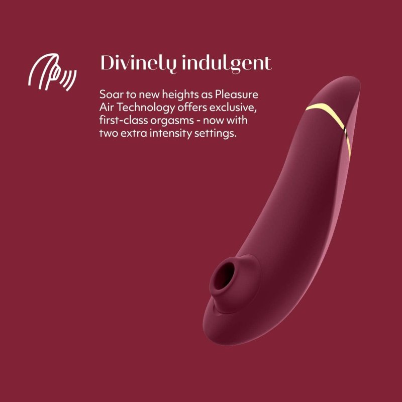 WOMANIZER PREMIUM 2 RED CLITORAL SUCKER WE-VIBE TOUCH X GREEN MINI VIBRATOR BUNDLE