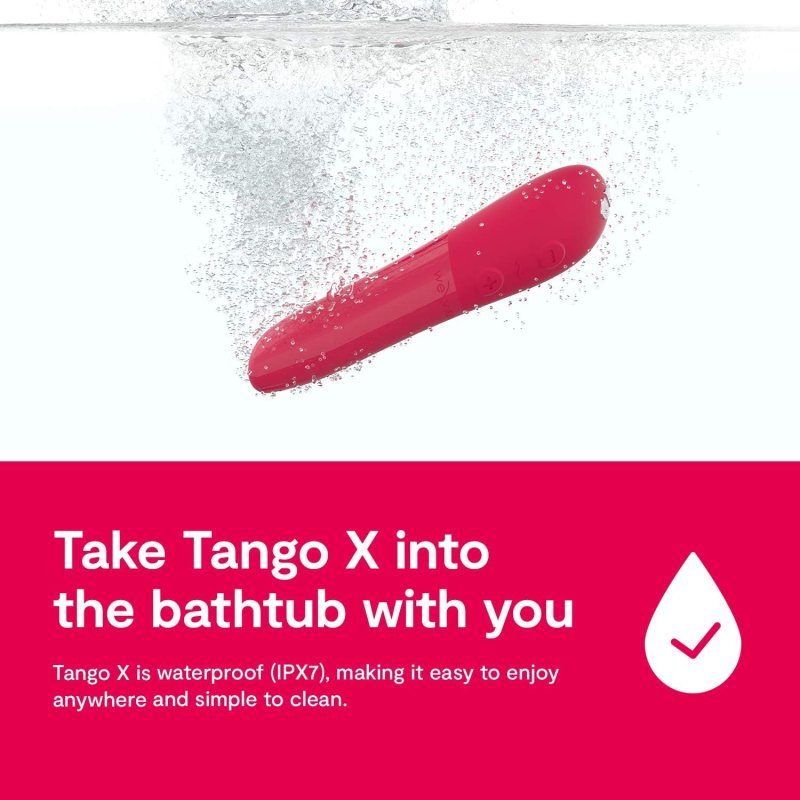 WOMANIZER INSIDEOUT CLIT SUCKER, G SPOT DILDO WE-VIBE TANGO X RED BUNDLE FOR WOMEN