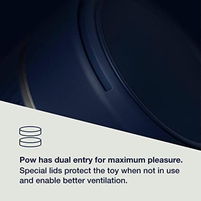 WOMANIZER W500 CLITORAL SUCTION VIBRATOR BLACK CHROME ARCWAVE POW BLUE MALE MASTURBATOR BUNDLE