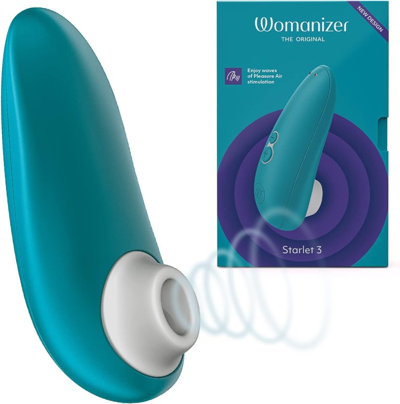 WOMANIZER STARLET 3 MINI CLITORIS VIBRATOR 6 INTENSITY LEVELS CLIT STIMULATOR MASSAGER