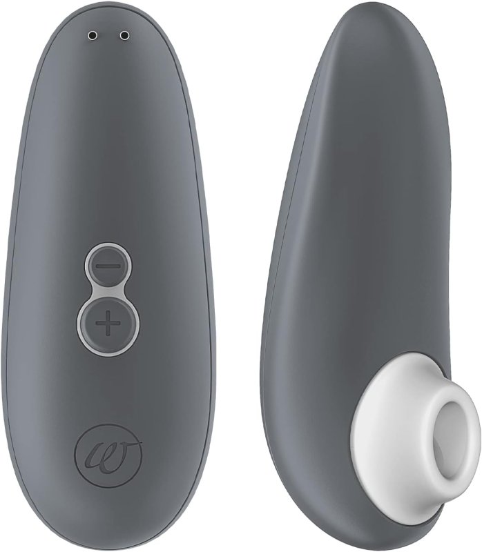 WOMANIZER STARLET 3 MINI CLIT VIBRATOR WITH 6 INTENSITY LEVELS GRAY PERSONAL MASSAGER