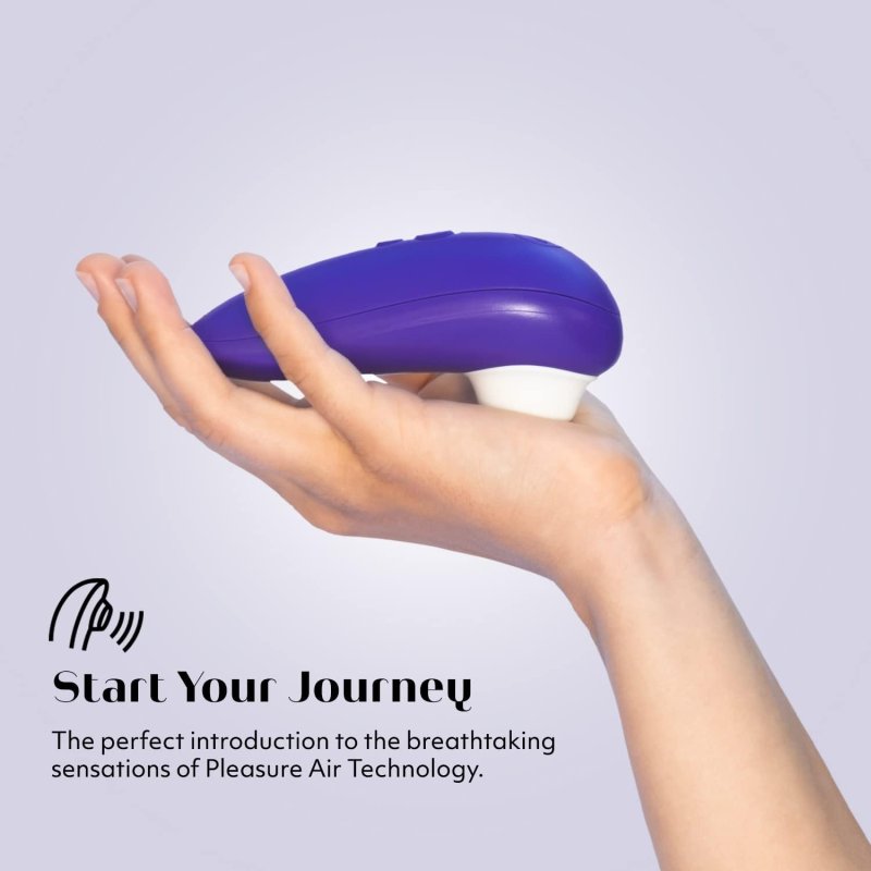 WOMANIZER STARLET 3 MINI CLIT VIBRATOR WITH 6 INTENSITY LEVELS PERSONAL MASSAGER INDIGO