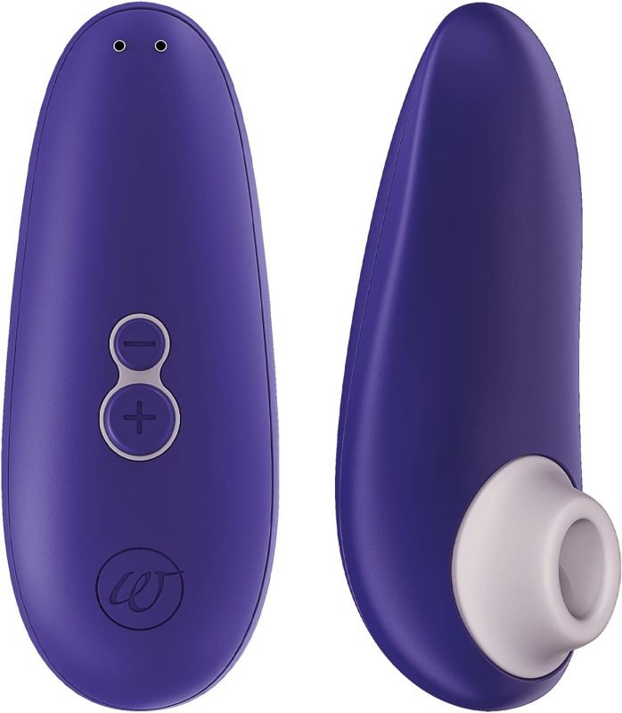 WOMANIZER STARLET 3 MINI CLIT VIBRATOR WITH 6 INTENSITY LEVELS PERSONAL MASSAGER INDIGO